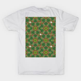 Unique hydrangea flower pattern. T-Shirt